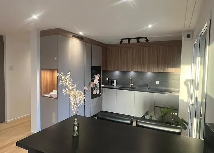 Newly Built 2-bed Flat With Parking In *